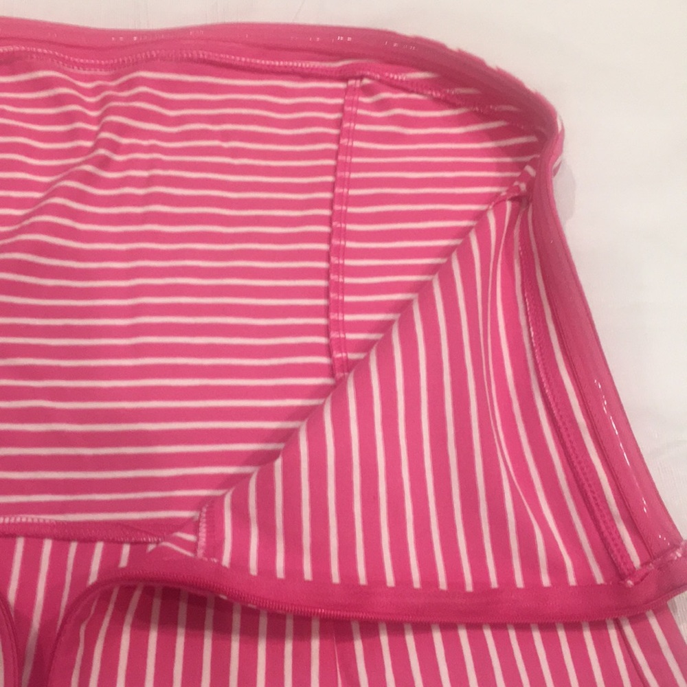 💓STRAPLESS PINK & WHITE STRIPES DRESS💓 - Picture 9 of 14